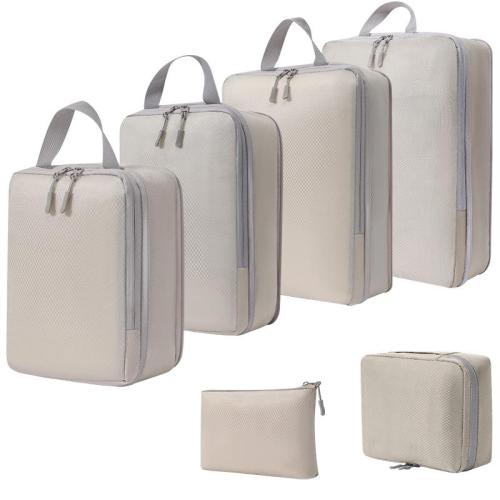 Personalized Durable Lightweight Travel Accessories 9pcs Set Luggage Storage Organizer Clothes Compression Packing Cubes