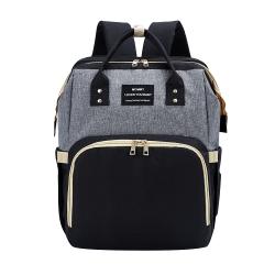 Waterproof Mummy Baby Diaper Backpack Bags Custom 3 in 1 Diaper Bags with Bassinet