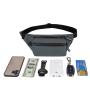 Gelory New Simple Fashion Multi Color Sports Multifunctional Expandable Men Shoulder Bag Waist Bag