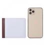 ZF259 RFID Men Short Soft Leather Anti-theft Money Clip Zipper  Pockets Checkbook Cover Slim Card Holder Simple Coin Wallet