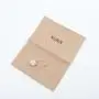 Custom Logo Printed Envelope Cotton Gift Pouch FaceMask Packaging Bag
