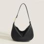 Retro Commuting Underarm Women'S Bag Summer 2024 New Simple Dumpling Bag Fashion Shoulder Soft Leather Women'S Crossbody Bag