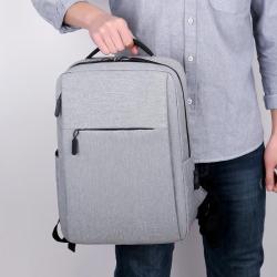 ZR053 Unisex New Computer Backpack Laptop Bag Oxford Fabric Zipper Customizable Logo Gift Backpack Business Schoolbag