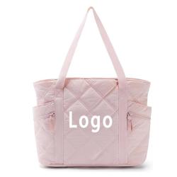 Custom popular women's handbags lightweight fluffy tote bags suitable for travel work winter shopping bag ladies handbags