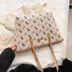 2024 New Female tote bag Small Design Sense   Shoulder Bag Large Capacity Travel Handbag