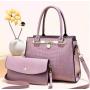 2024 New Style Hot selling Fashion Pu Leather Large Capacity  Ladies Handbag With Lock Design Luxury Hand Bag