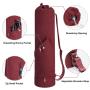 Sportsnew Yoga Mat Bag With Water Bottle Pocket And Bottom Wet Pocket Exercise Yoga Mat Carrier Multi-Functional Storage Bag