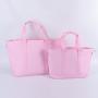 Stock M L Size Pink Lilac Nude Black Ice Blu Inner Pockets Large Travel Shoulder Bag Messenger Nylon Tote Bag