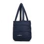 CHANGRONG Custom large Cotton Padded Quilted puffer tote bag for women