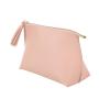 Trending PU Leather Litchi Pattern Cosmetic Bag Mighty Grocery Storage Makeup Bag Girls Cute Clutch Purses Make Up Bags Custom