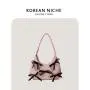 Fashion Large Capacity Nylon PU Material Handbag Ladies Underarm Shoulder Bag With Zipper Closure