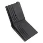 Factory wholesale canvas wallet men's short wallet rfid blocking slim short canvas wallet