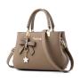 CCF120 New Fashion Women Handbag Tote Bags Soft Ladies Handbags With Decorative Bows Petal Pendant Women Crossbody Shoulder Bags