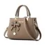 CCF120 New Fashion Women Handbag Tote Bags Soft Ladies Handbags With Decorative Bows Petal Pendant Women Crossbody Shoulder Bags