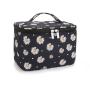 Gelory New Printing Cute Multifunctional Rectangular Nylon Large Capacity Portable Toilet Bag Female Cosmetic Bag