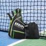 Adjustable Pickleball Sling Bag for Pickleball Paddle with Fence Hook Water Bottle Holder Pickleball Bag Backpack for Men Women