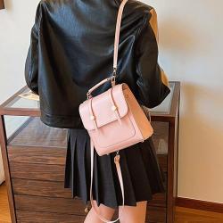 Large capacity fashionable and minimalist style backpack carteras para mujer 	 sac a main