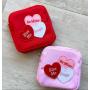 Portable 24 Colors 4 Sizes Custom Embroidery Makeup Bag Waterproof Nylon Cosmetic Bag Women Toiletry Zipper Stand Up Pouch