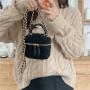 New Design Stylish Girls Side Bags Shoulder Chain Portable Soft Small Crossbody Bag Women Suede Purse Mini Bag