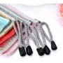 Gelory Custom Color Makeup Bag Travel Cosmetic Pouch Bag Zipper Nylon Mesh Make Up Organizer Bag