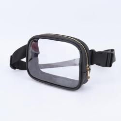 New Arrival Wholesale Custom Designer Outdoor Travel Sports Fanny Pack  Clear Waist Bag Waterproof Fanny Pack