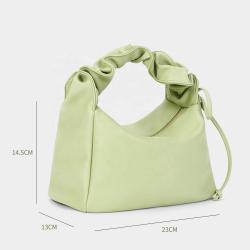 Hot Sellers Women's Bags Fashion Designers  Handbags Mini Casual Pleated Handle Bags Women's Shoulder Purse