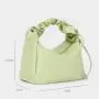 Hot Sellers Women's Bags Fashion Designers  Handbags Mini Casual Pleated Handle Bags Women's Shoulder Purse