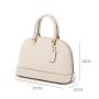 2023 New Fashion Private Label Womens Shell Bags Classic Luxury Elegant Dome Satchel Pu Leather Handbags Custom Ladies Hand Bags