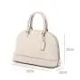 2023 New Fashion Private Label Womens Shell Bags Classic Luxury Elegant Dome Satchel Pu Leather Handbags Custom Ladies Hand Bags