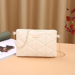 2024 Women's Wholesale Mini Crossbody Bag Fashionable Lady Handheld Chain Bag with Single Strap Portable Embroidered Design