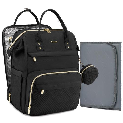Waterproof Stylish Travel Diaper Backpack Multifunction Large Nappy Bag with Changing Pad & Pacifier Case mummy baby diaper Bag