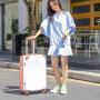 Suitcase Large Capacity Luggage Female Front Open Lid Trolley Sets Case Male Boarding Code Universal Wheel Travel Case Trunk