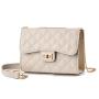 Custom logo women's new design chain shoulder bags pu leather 2024 new fashion crossbody bags ladies square bag