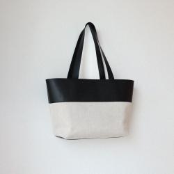 2024 Autumn And Winter New Arrival Fashion Canvas Bag Large Capacity Leather Tote Bag Shoulder Bag For Women