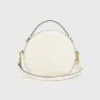 2024 Custom Crocodile Vegan Leather Round Hand Bags For Women Ladies Circle Purse