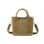 Hot Selling Japan Korean style high quality canvas bag lunch handbag 16oz tote shoulder bag for women