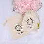 Custom Logo Printed Organic Cotton Muslin Candle Soap Packaging Bag Eco Thick Cotton Gift Drawstring Dust Pouch