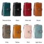 ZWY002 Hot Selling RFID Women Wallets Retro Style Long Zipper Money Clip Multicard Slot Fashion PU Leather Wallet Handbag