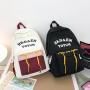 KBW486 The Collision Color Oxford Cloth Backpack 2023 New Fashion College Students Shoulder Bag Travel Schoolbag