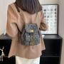 New Fashion Versatile Lingge Small Backpack Summer Leisure Travel Backpack