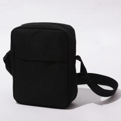 Men's Small Belt Bag Fitness Workout Mobile Phone Bag Rectangular Sling Bags for Men Weekender Chest Bumbag Black Waist Pack