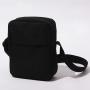 Men's Small Belt Bag Fitness Workout Mobile Phone Bag Rectangular Sling Bags for Men Weekender Chest Bumbag Black Waist Pack