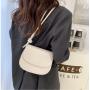 2022 Women's Underarm Bag New Fashion Single Shoulder Crossbody Bag Retro Saddle PU Cover Ladies Bag