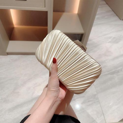 Manufacturer ladies party wrinkle clutch bag women fabric purses dress clutch bag champagne dinner evening clutch bags wholesale