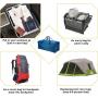 Gelory 75L Extra Large Capacity Foldable Custom Logo Duffel Bag Daily Storage Bag Polyester Waterproof Lightweight Travel Luggage Bag