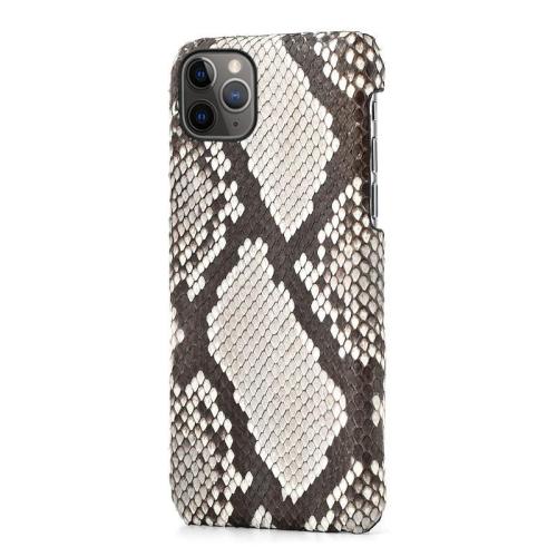 New Arrival Natural Color Genuine Snake Skin Mobile Phone Case Back Cover For Iphone 7 8 11 12 13 14 Pro Max Series
