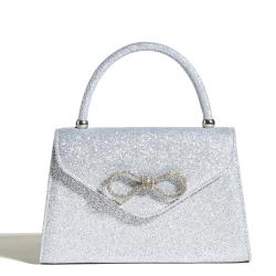 New Full Diamond Dinner Bag with Diamond Embedding Fashion Water Diamond Bag for Women