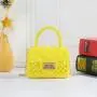 Hollow out jelly bag 2024 ladies handbag pvc small shoulder bag female fashion mini handbags
