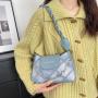 French niche design underarm bag for women 2024 new trendy chain fashion single shoulder crossbody bags