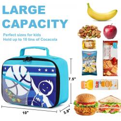 Insulated Lunch bag for Kids Boys Girls School Lunch Bags Reusable Cooler Thermal Meal Tote for Picnic